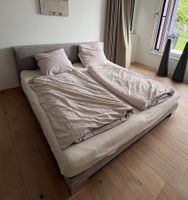 Doppelbett von Ligne Roset, 180cm, Stoffbezug