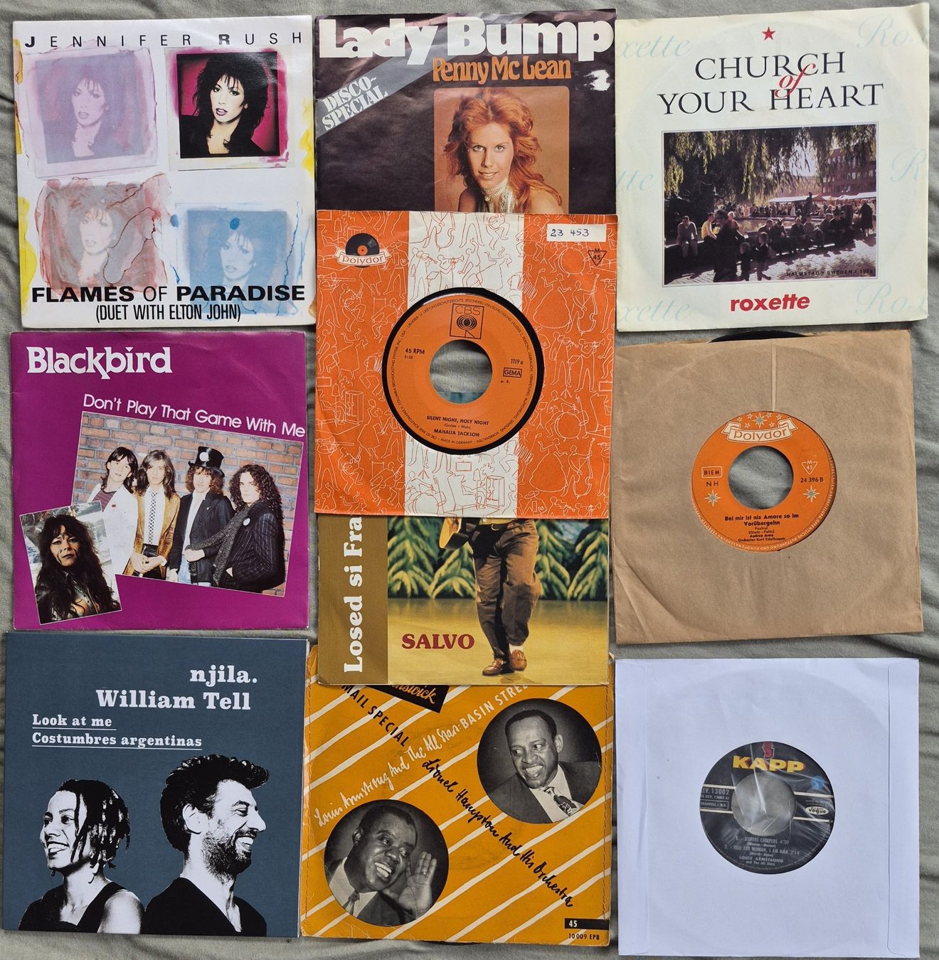 Dischi in vinile: 100 singles pop, rock, jazz – Usato da Onex venduto da X-Ray69 4