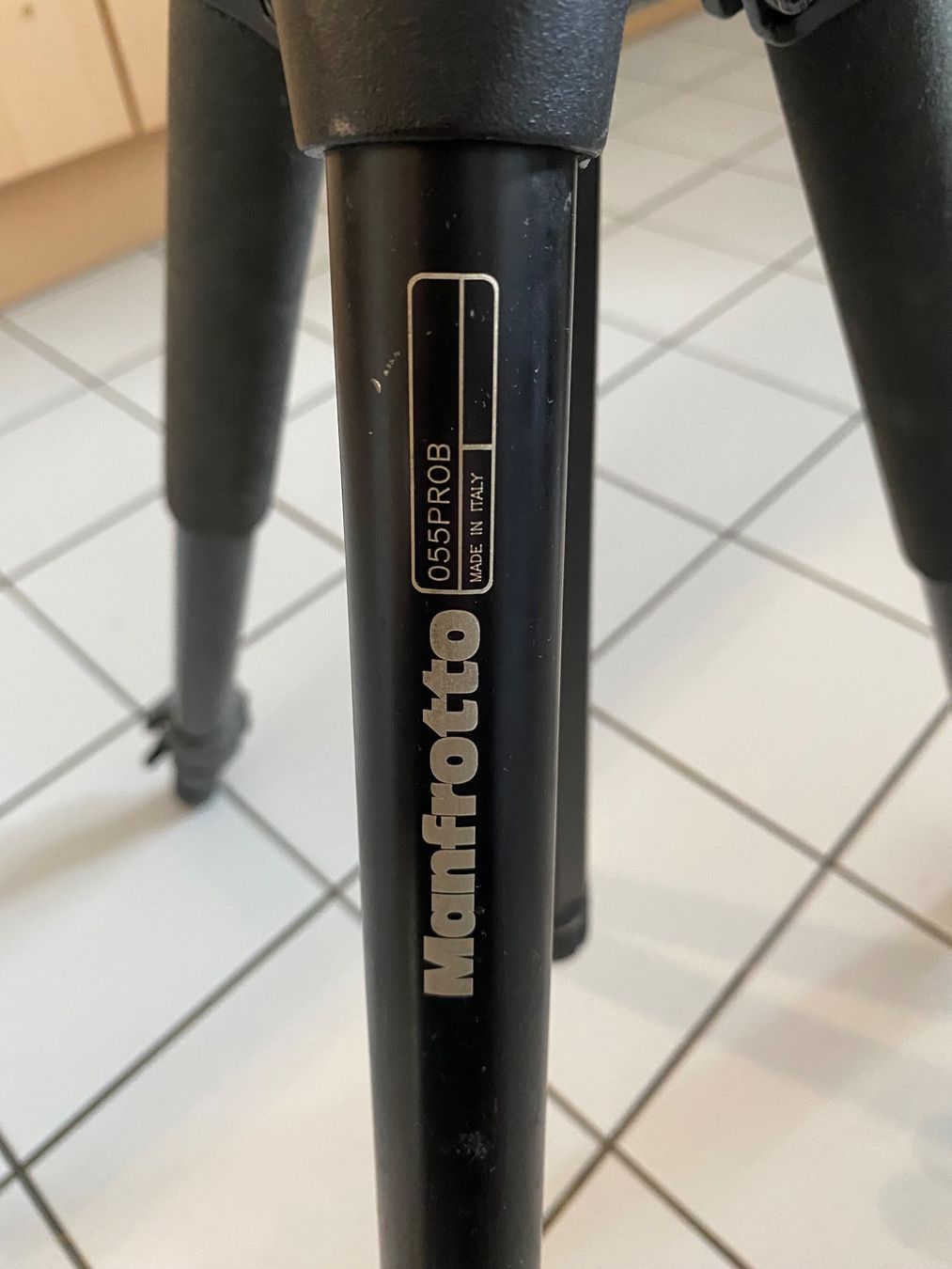 Stative & Köpfe: Manfrotto 055PROB – Gebraucht aus bern von SUPER-BRAVO 3