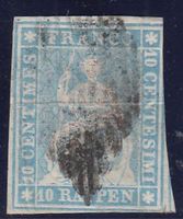 Zunr. 23Ca/SH 23B2 Strubel sig. Hermann, schweizer Raute
