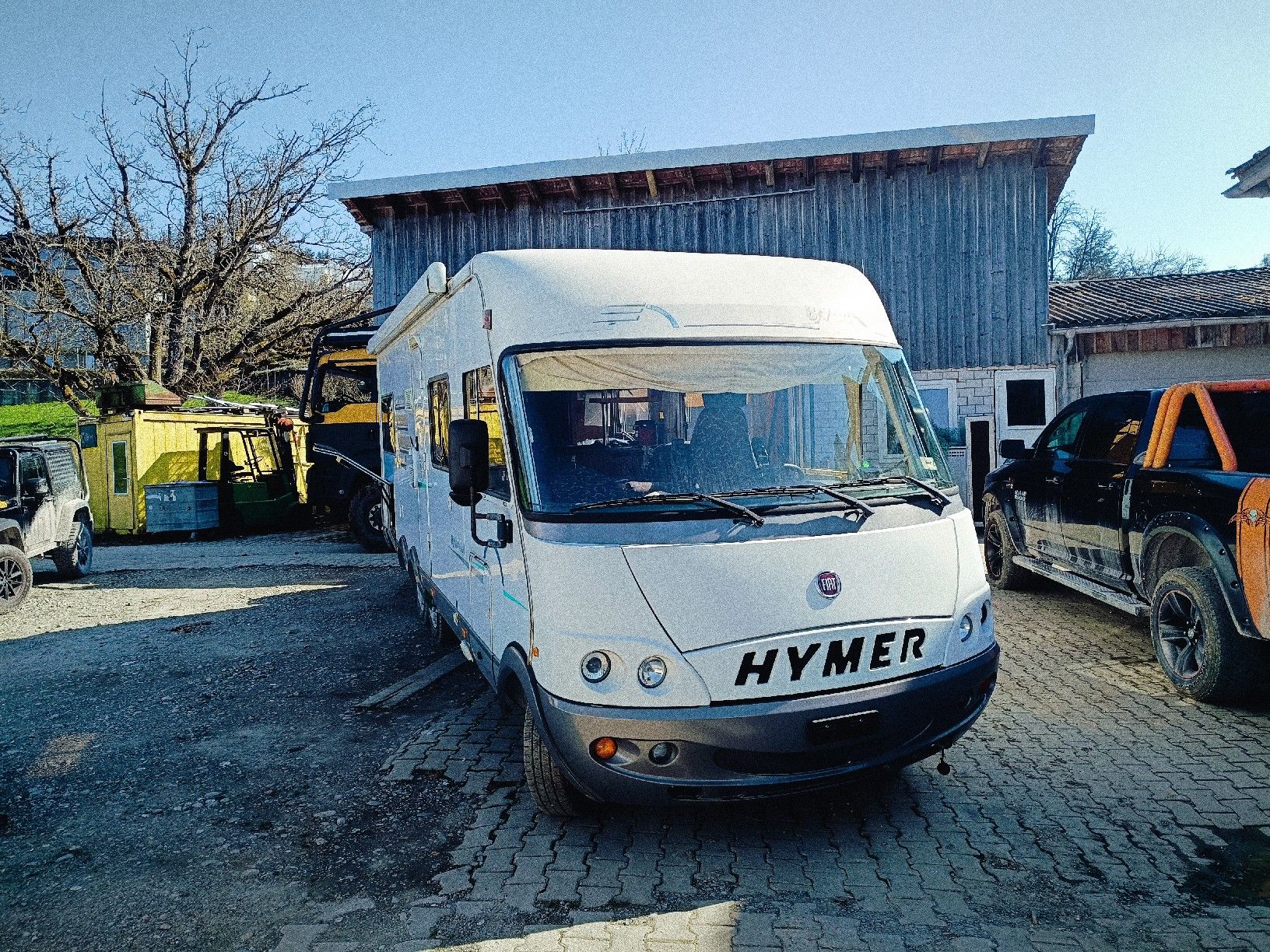 Hymer Camping Fahrzeuge: Hymermobil wohnmobiel – Gebraucht aus wittenbach von frisen 1