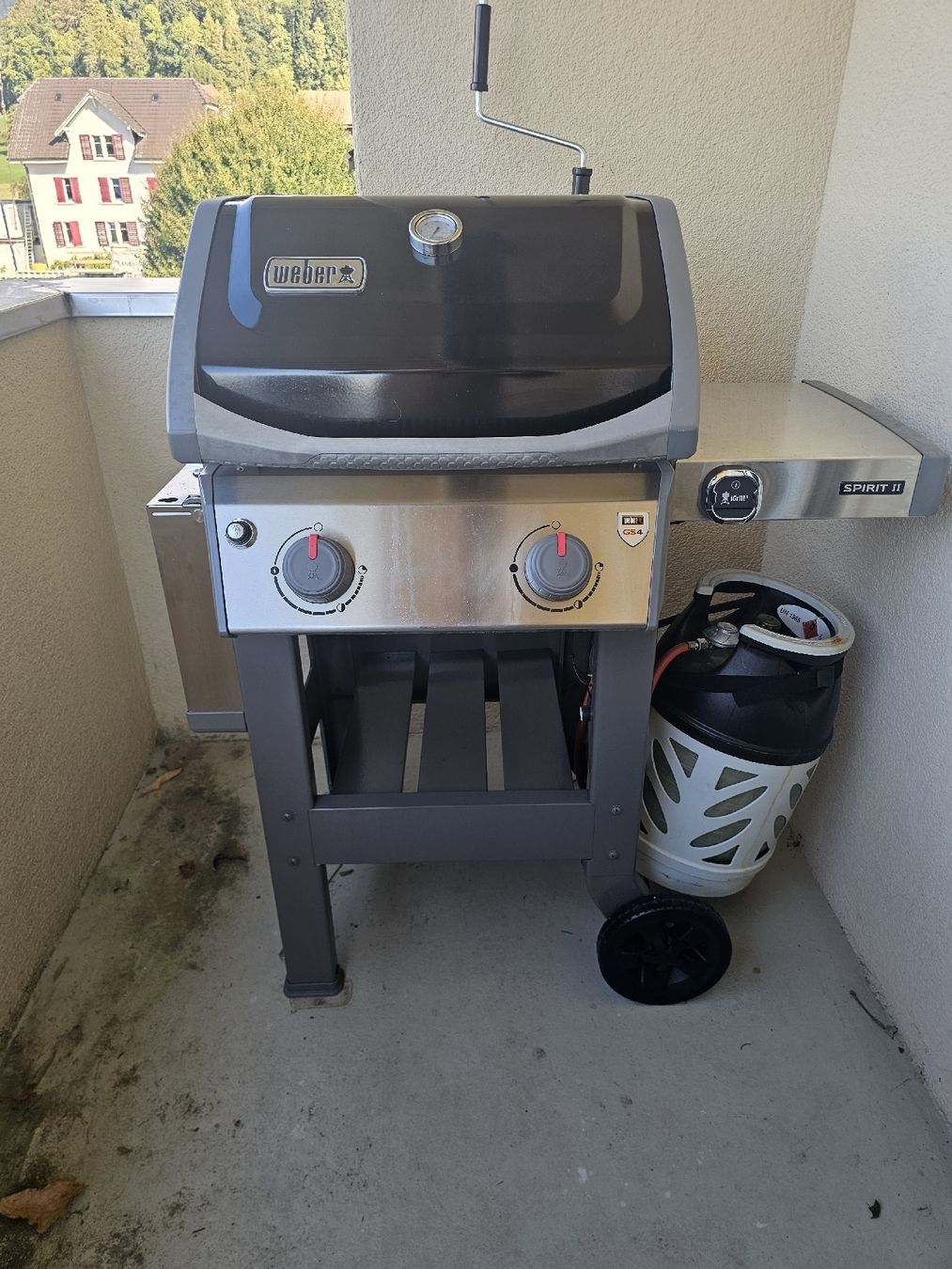 Griglie: Weber Grill E210 mit Gasflasche – Usato da Bellach venduto da Mihai17