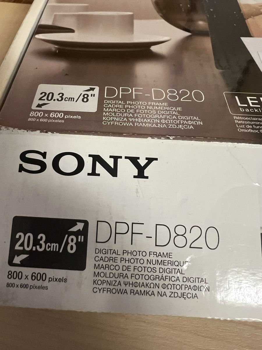 Bilderrahmen: Sony DPF-D820 Digitaler Bilderrahmen – Gebraucht aus Bachenbülach von Manolo007 5
