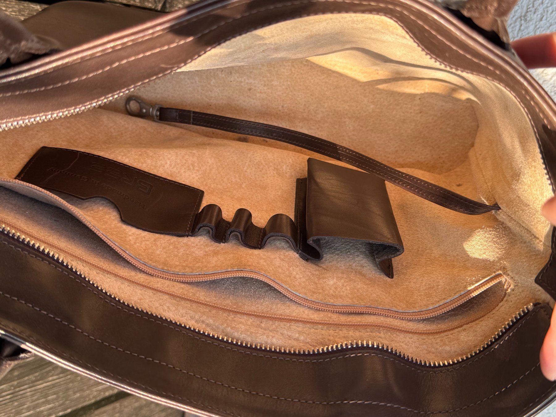 Bree Sacs femmes: BREE Shopper Handtasche aus echtem Leder – D'occasion à Basel par Smarten 2