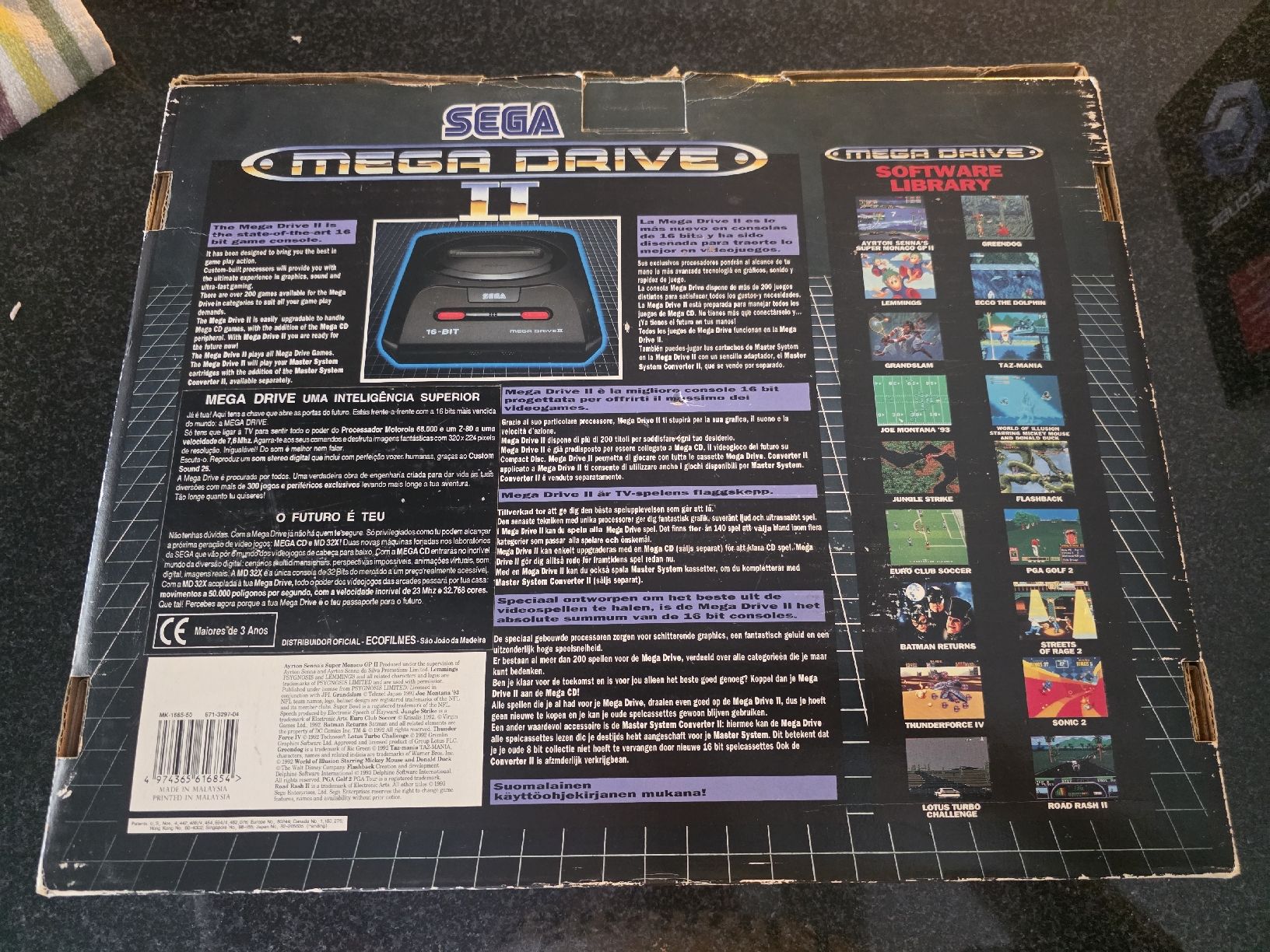 Sega Console: Sega Megadrive 2 en boîte – Usato da Chavornay venduto da Crash37 1