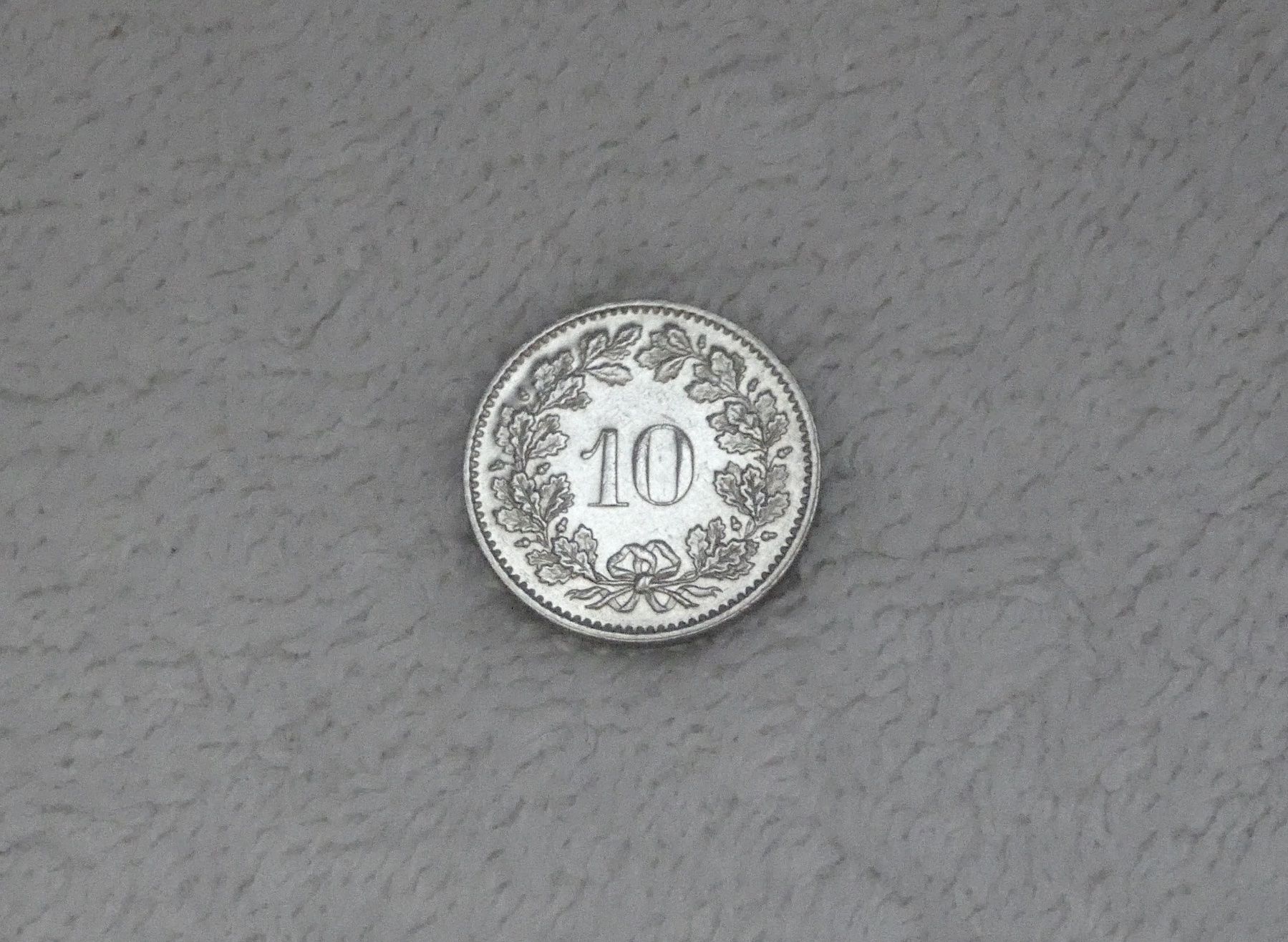 Tutti le monete: 10 centimes/Rappen 1972 – Usato da Nyon venduto da Ilmi09 1