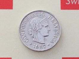 5 Rappen 1957 ss-vz