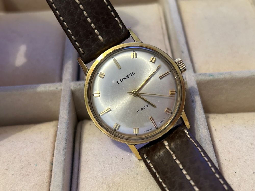 Montre Vintage Homme - Mécanique, Style Classique Français (ne Fonctionne Pas, Pièce De Collection)
