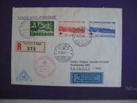 Flugbrie Vol postale spécial Genève - Zürich 1939