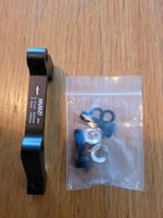 Bremsscheibenadapter 203mm vorn / 180mm hinten für Post-Moun