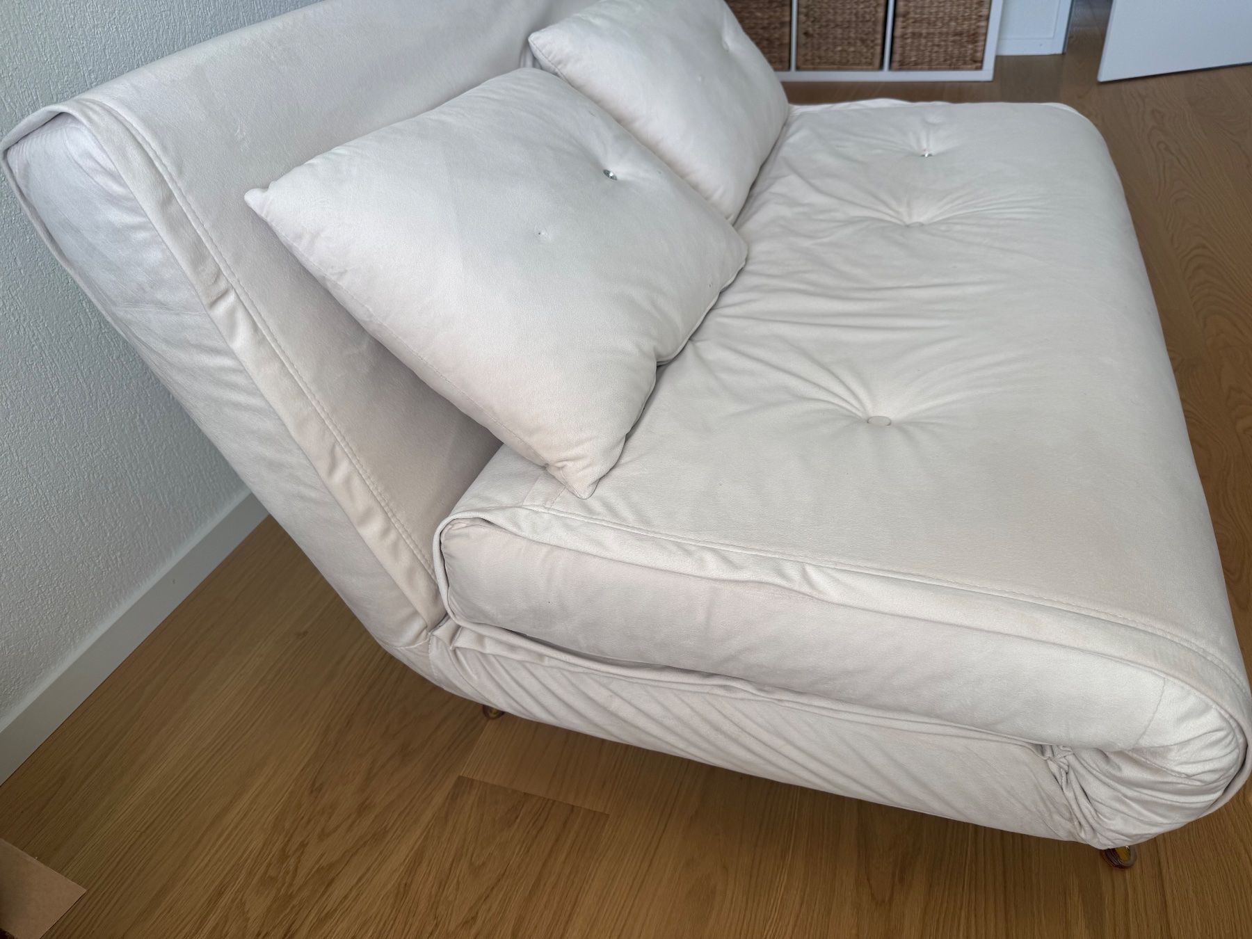 Beliani Sofas: Sofa bed beige, good condition – D'occasion à Steinhausen par tia_8jj2 7
