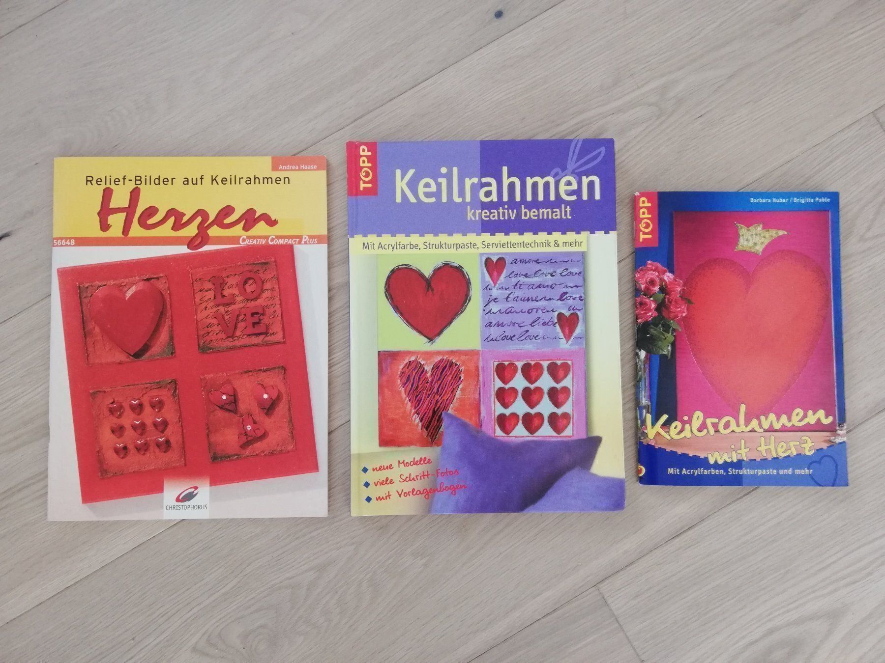 Libri: 3 Bücher - Malen auf Leinwand – Usato da Unterägeri venduto da silvi21