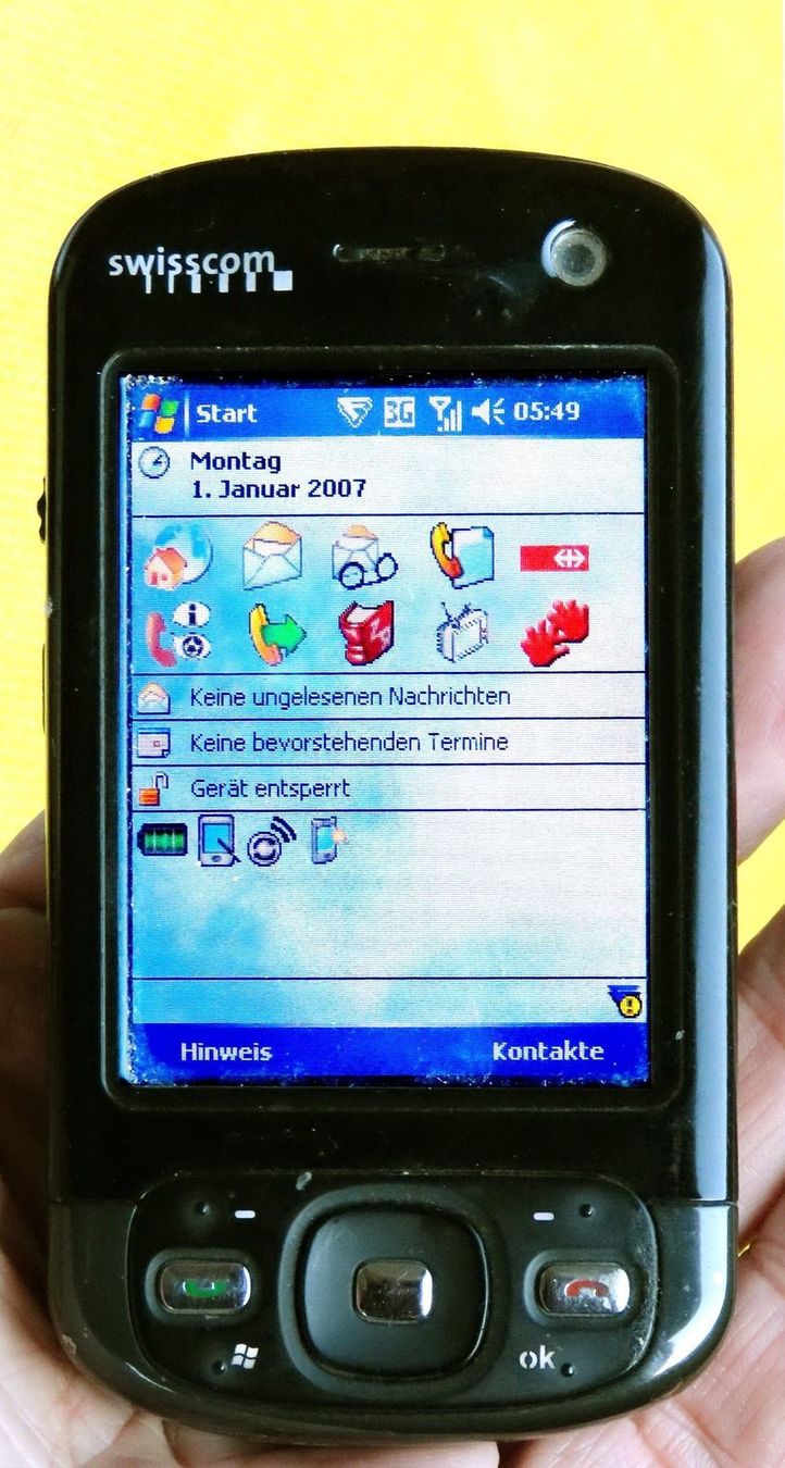 HTC Telefoni cellulari / Smartphones: HTC P3600/Trinity 100/Trin100/SPV M700 – Usato da Untersiggenthal venduto da Zarkok