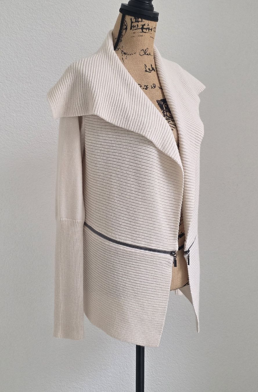Mexx Jacken: Mexx Metropolitan Strickjacke beige Grösse S – Gebraucht aus Rheinsulz von Gilea 1