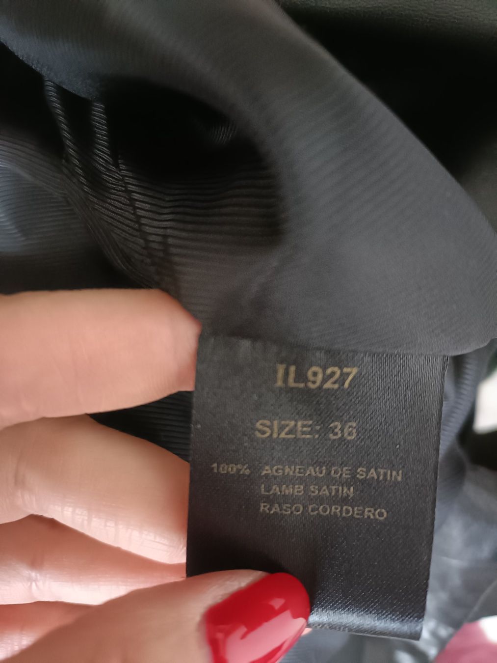 Giacche: Soft lamb leather jacket XS/S – Usato da Thalwil venduto da ralucoantza 3