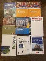Geografie- und Geschichtsbücher