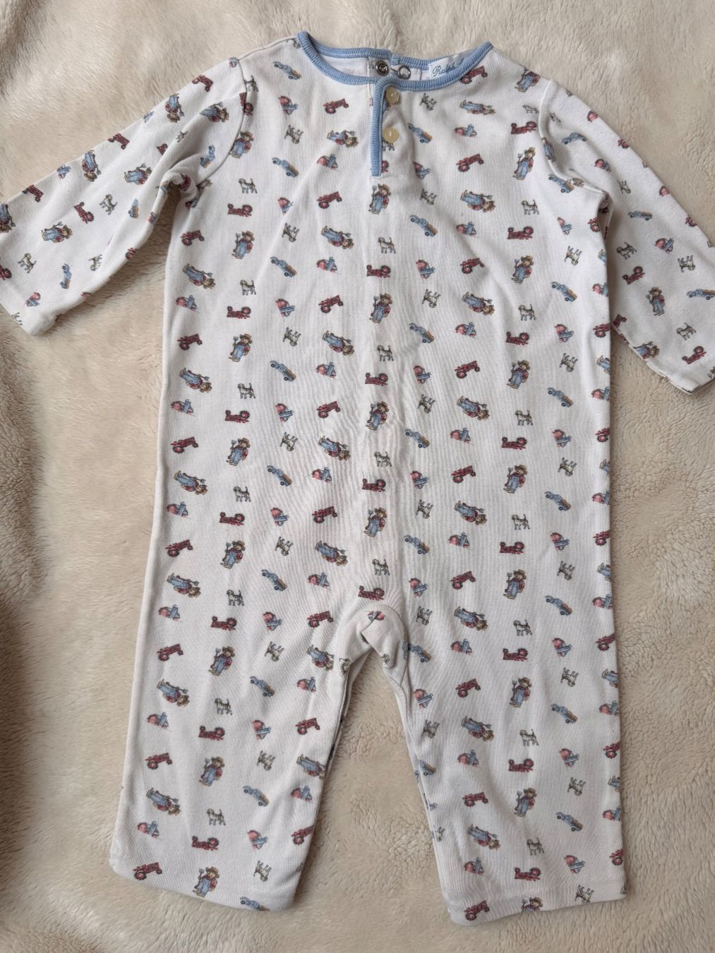 Ralph Lauren Strampler: RALPH LAUREN - JUMPSUIT - 9M – Gebraucht aus Würenlos von Abracadabra26