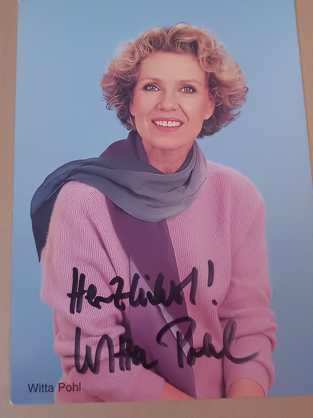 Autographes: Witta Pohl - handsignierte alte Autogrammkarte – D'occasion à Menziken par Autogramme