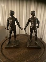 2 Bronze Figuren Étienne -Alexander-Stella
