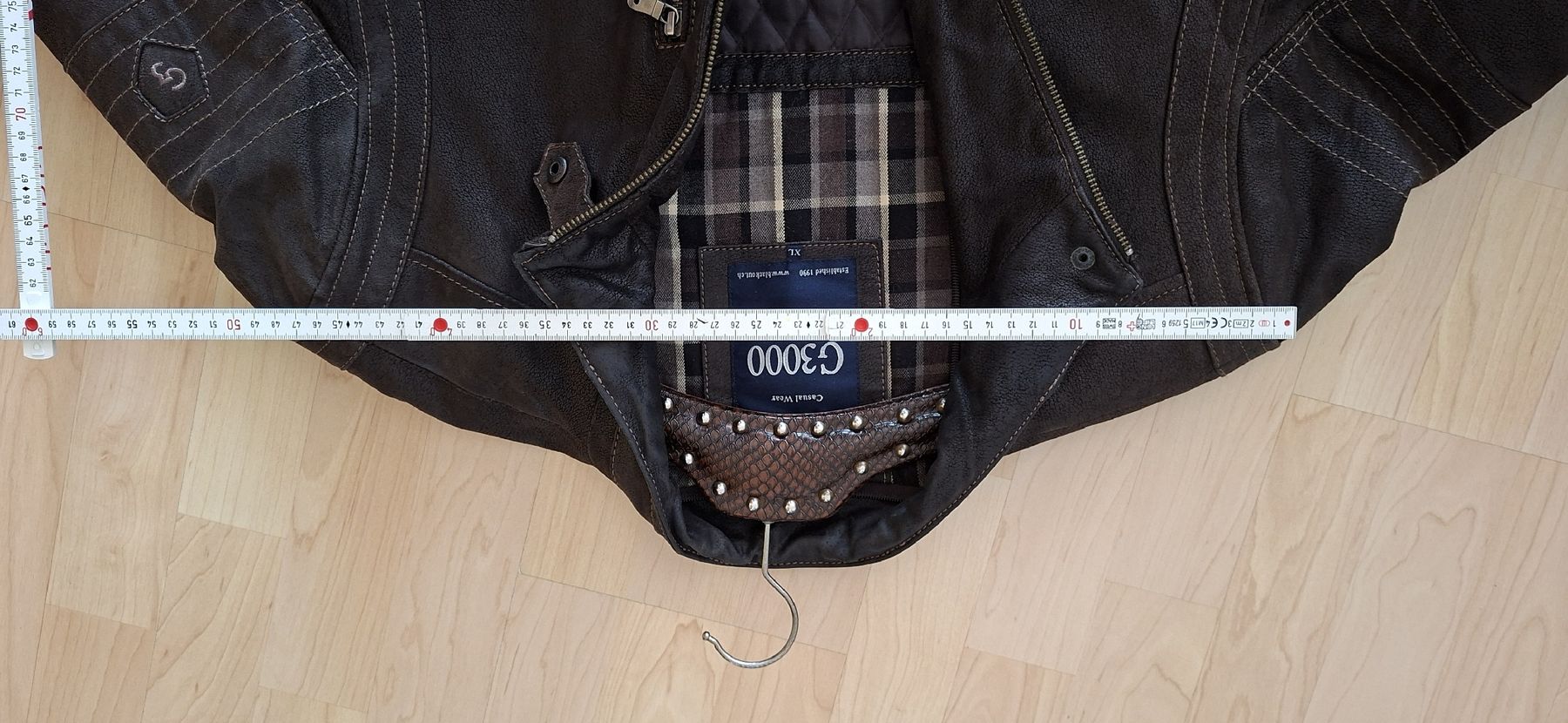 Giacche: Herren Wildlederjacke Braun XL – Usato da Bern venduto da Stalino 1