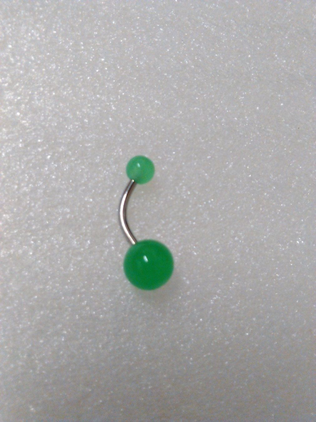 Gioielli per piercing: EDELSTHAL BAUCHNABELPIERCING;GRÜN FARBE – Nuovo (secondo la descrizione) da Basel venduto da bijoutrie_4 6