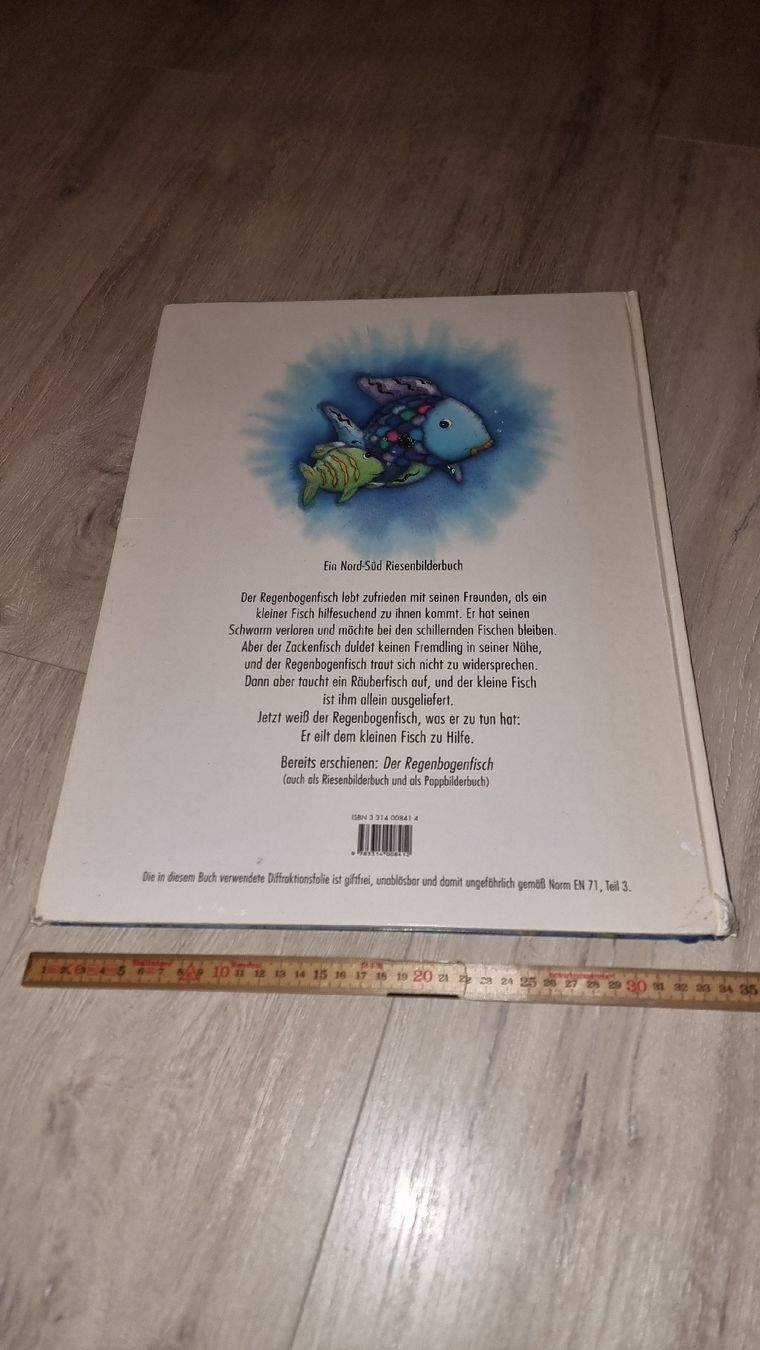 Libri: Regenbogenfisch Kinderbuch - Marcus Pfister Riesenausgabe – Usato da Wigoltingen venduto da Zuckerfee84 3