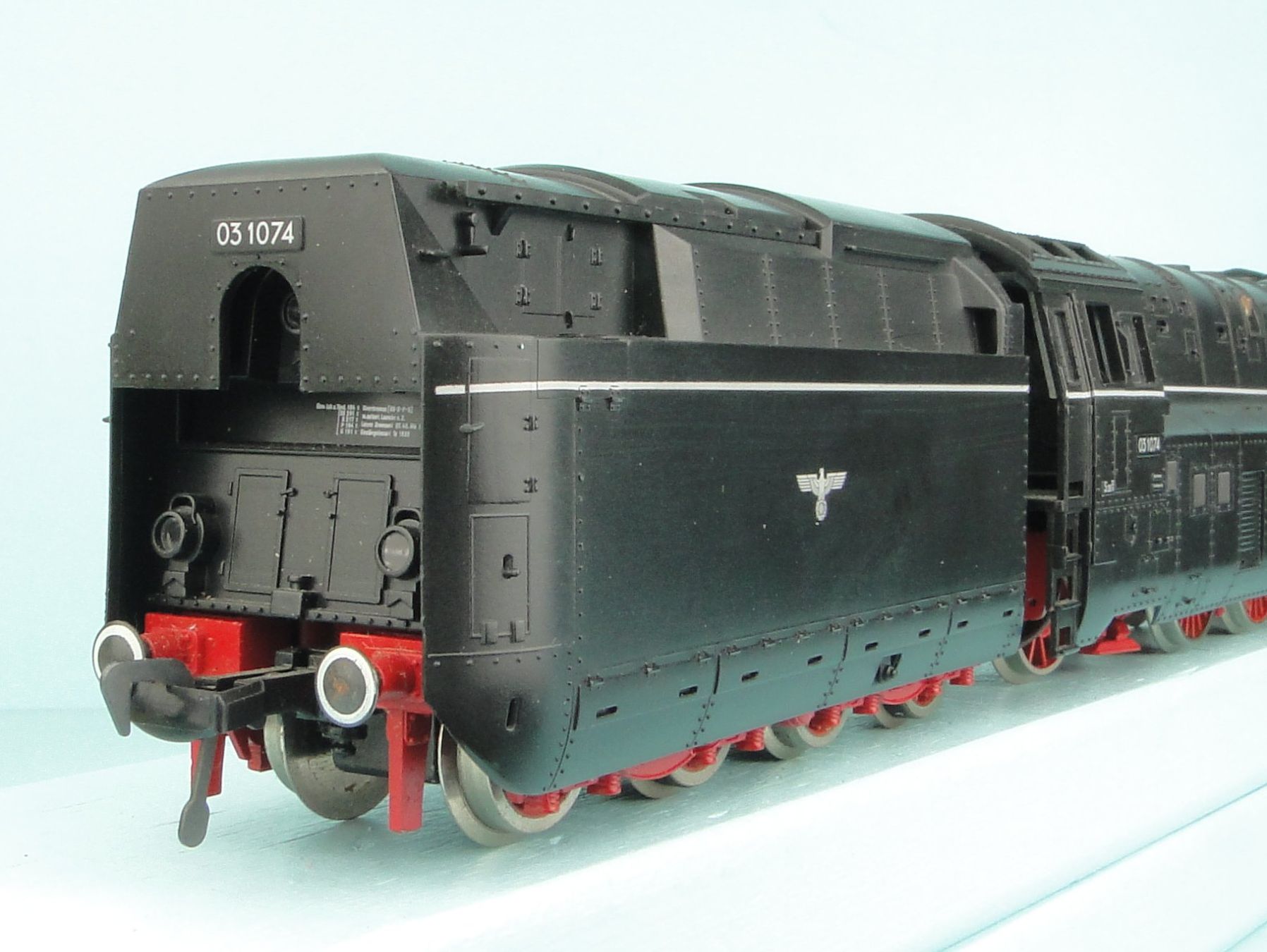 Fleischmann Modellini di ferrovie: Fleischmann H0 4172 Stromliniendampflok BR 03 1074 – Usato da Bülach venduto da cann11 5