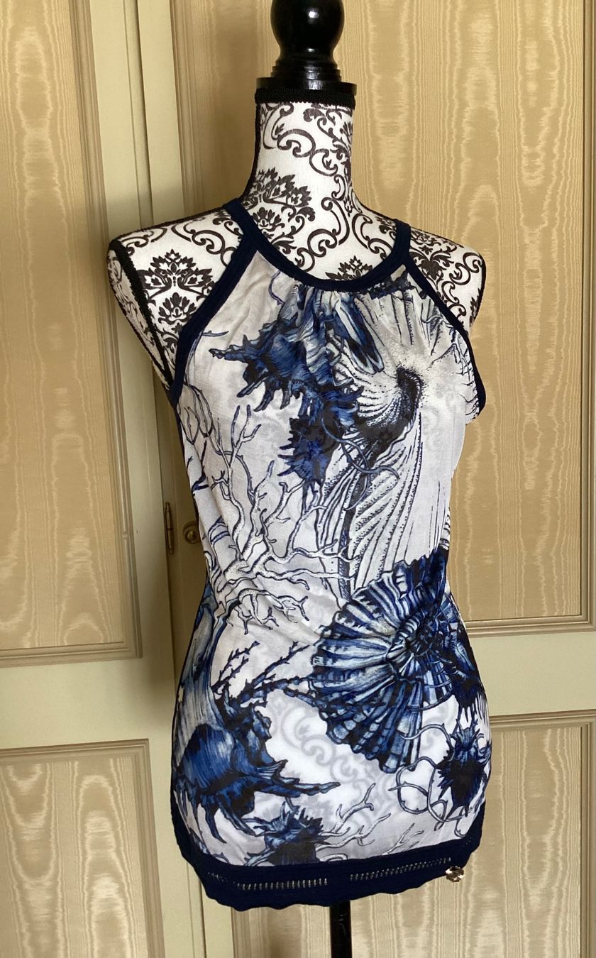 Roberto Cavalli Top: Roberto Cavalli Cardigan und Top Seide – Nuovo (secondo la descrizione) da Magadino venduto da sylvierosa 6