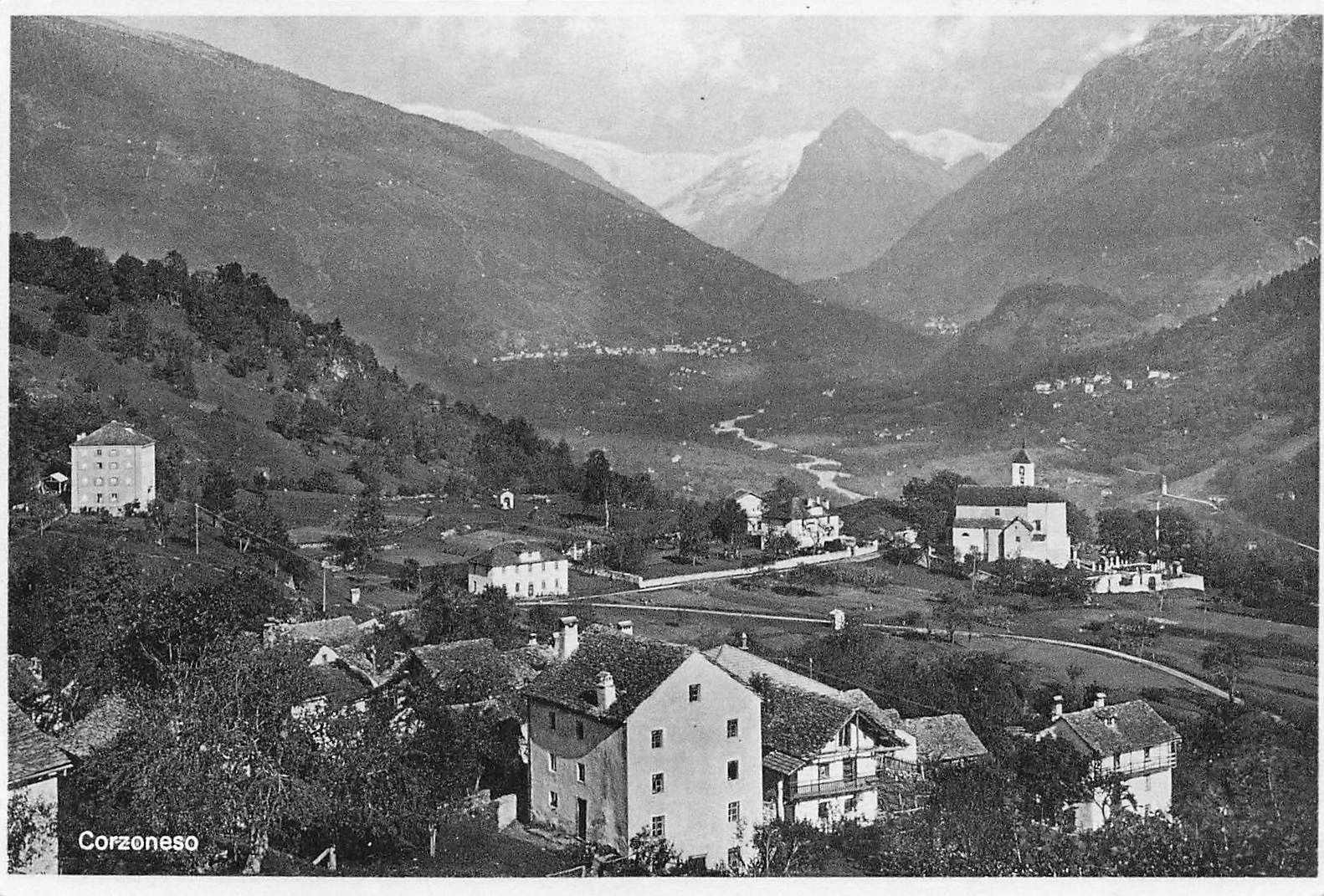 Ansichtskarten: Corzoneso valle di blenio Feldpost – Gebraucht aus Biasca von Blenio71