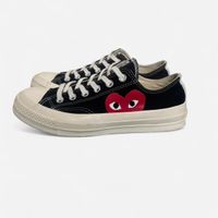 Converse CDG Sneaker Schwarze - Grösse 37.5 - Top Zustand