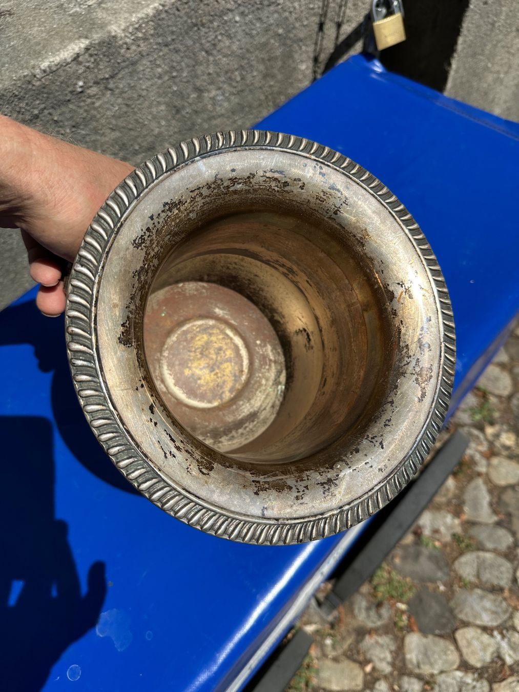 Sonstiges: Vintage Champagerkübel versilbert – Gebraucht aus Zürich von atlantis77 3