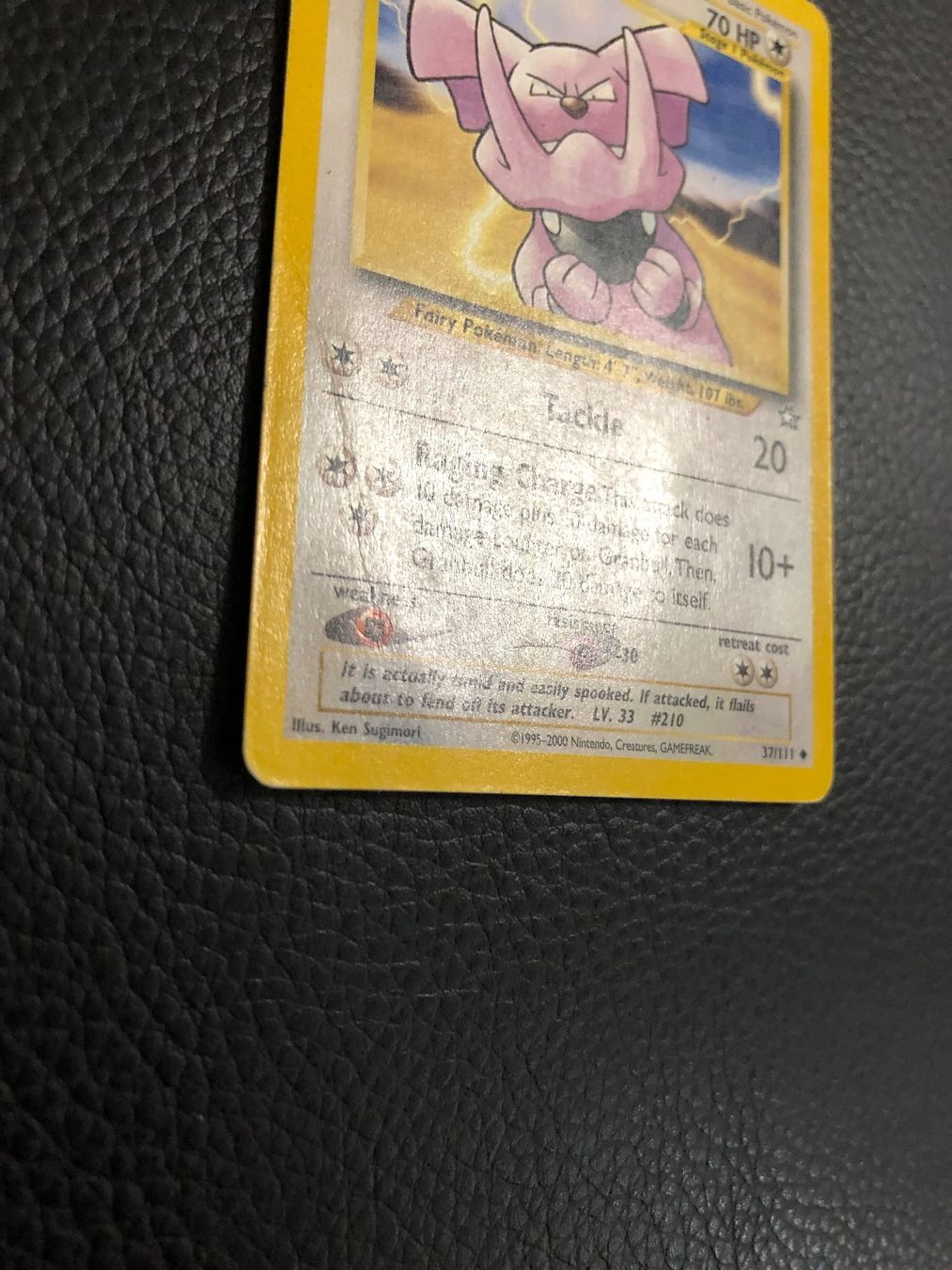 Pokémon Carte collezionabili: Neo Genesis Granbull 37/111 Ab 1 – Usato da Paradiso venduto da Pkmn10 1