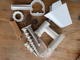 KitchenAid, Fleischwolf und Pürieraufsatz