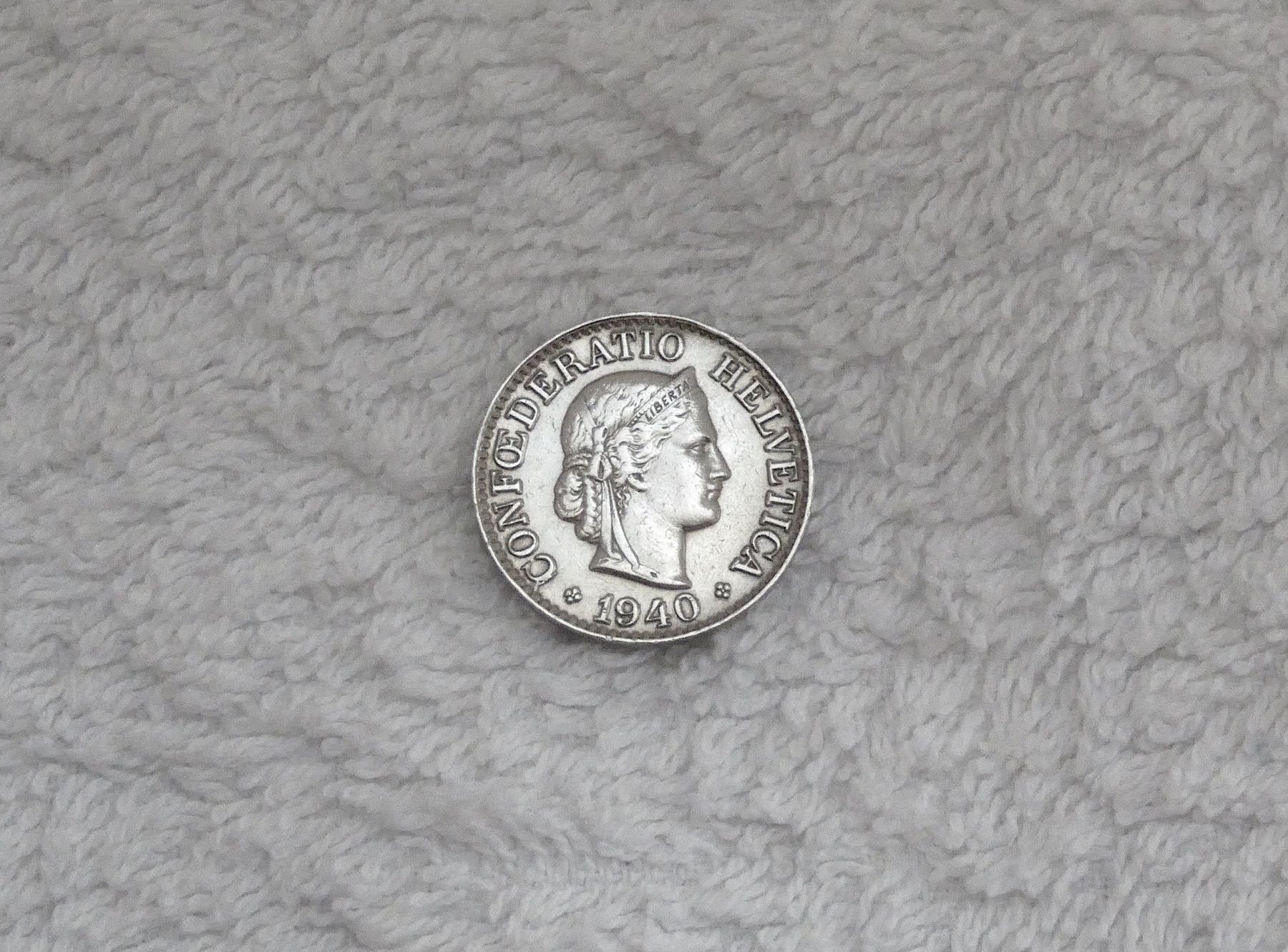 Tutti le monete: 10 centimes/rappen 1940 – Usato da Nyon venduto da Ilmi09