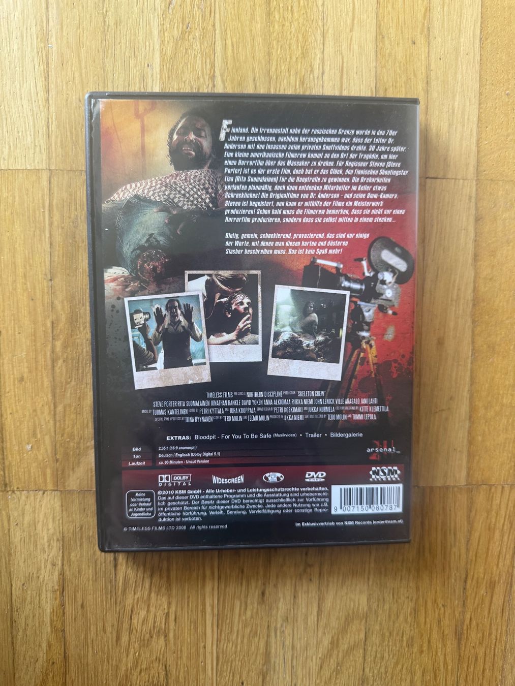 Tous les DVDs: SKELETON CREW. (DVD/UCUT) – D'occasion à Basel par san_2qlq 1