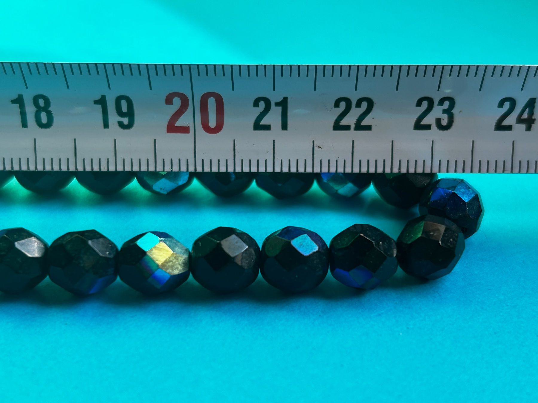 Catenine: Halskette, schwarz mit blauem Schimmer – Usato da Dittingen venduto da Bijoubelle 5