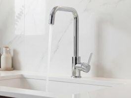 Küchenarmatur 360° drehbar,  Edelstahl Wasserhahn Küche