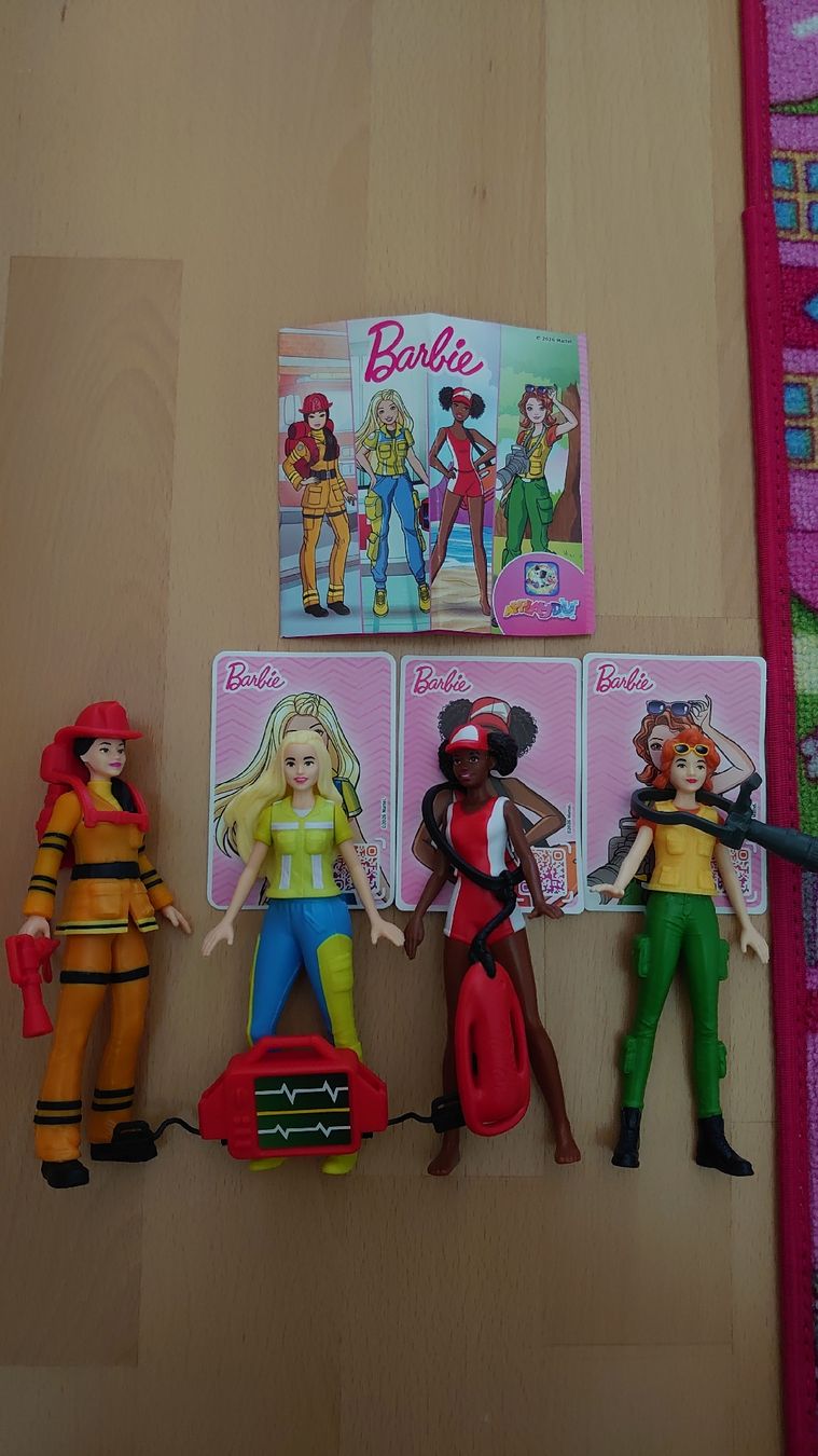 Figuren: Barbie Figuren Set - Oster Kinder Ü- Ei – Gebraucht aus Oberbüren von cas_hnn7