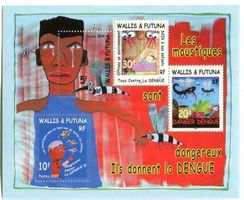 Block Kampf gegen Malaria. Wallis und Futuna