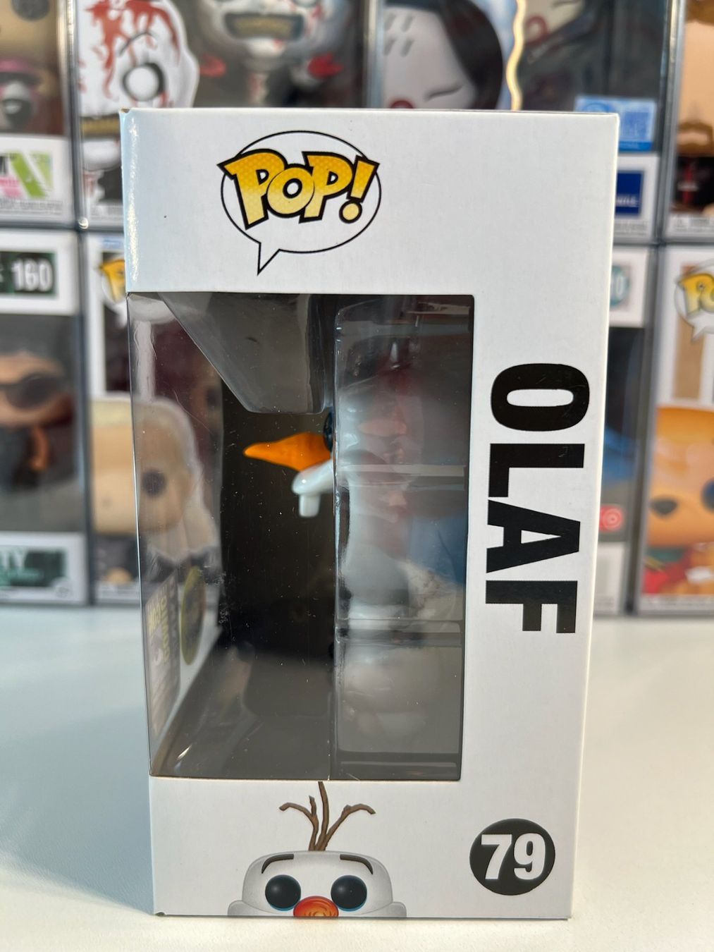 Funko Statuette: Funko POP Disney Frozen Olaf Glow Limitée Comic Con 2014 – Usato da Le Mouret venduto da perfectbijou 3