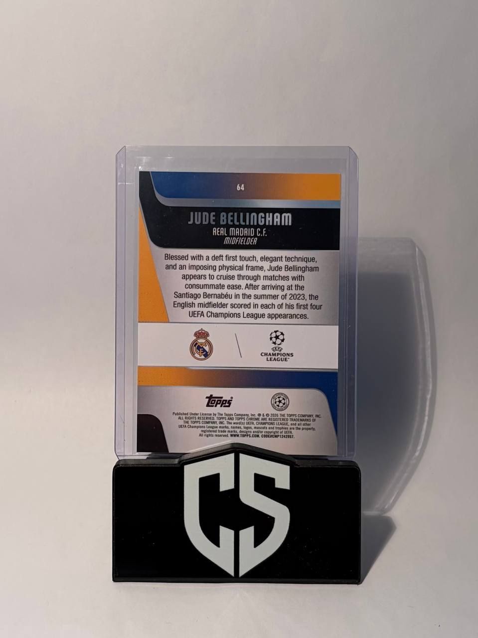 Topps Carte collezionabili: 2025-26 Topps Chrome UCC Bellingham Pulsar Refractor – Usato da Oftringen venduto da collectsupply 1