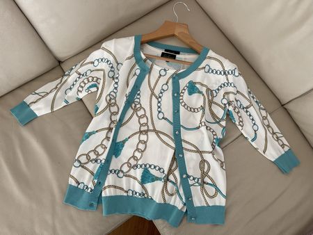 Luisa Spagnoli Twinset Cardigan und Top Gr. S