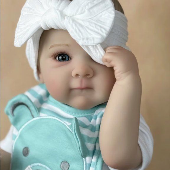 Bambole: Reborn Baby Puppe, lebensecht Mädchen – Nuovo e nell'imballaggio originale da Amriswil venduto da Ravinvida 4