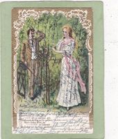 Deutschland Kitsch Paar Frau Mann 1904