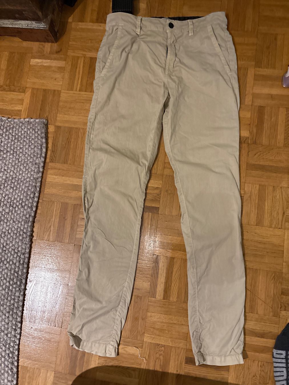 Stone Island Hosen: Pantalon Stone Island Junior Beige, Taille 14 ans – Gebraucht aus Genève von captus