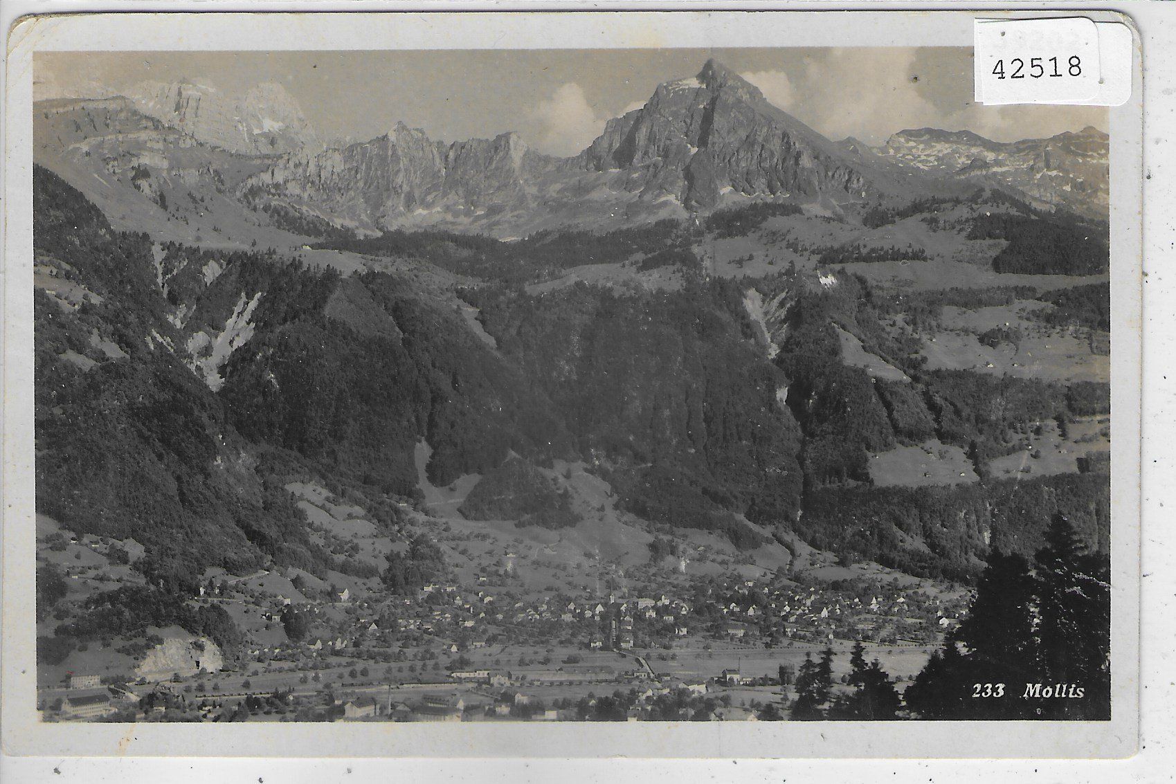 Cartes postales: Mollis - Generalansicht – D'occasion à Ettingen par Kartenplanet