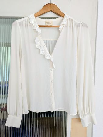Seidenbluse von Sezane