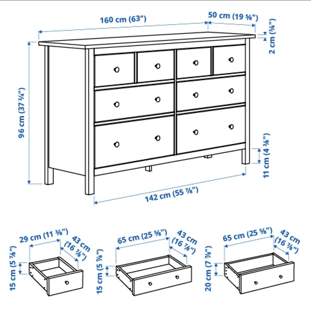 Cassettiere: Kommode (IKEA - HEMNES) – Usato da Frauenfeld venduto da dom_97k7 4