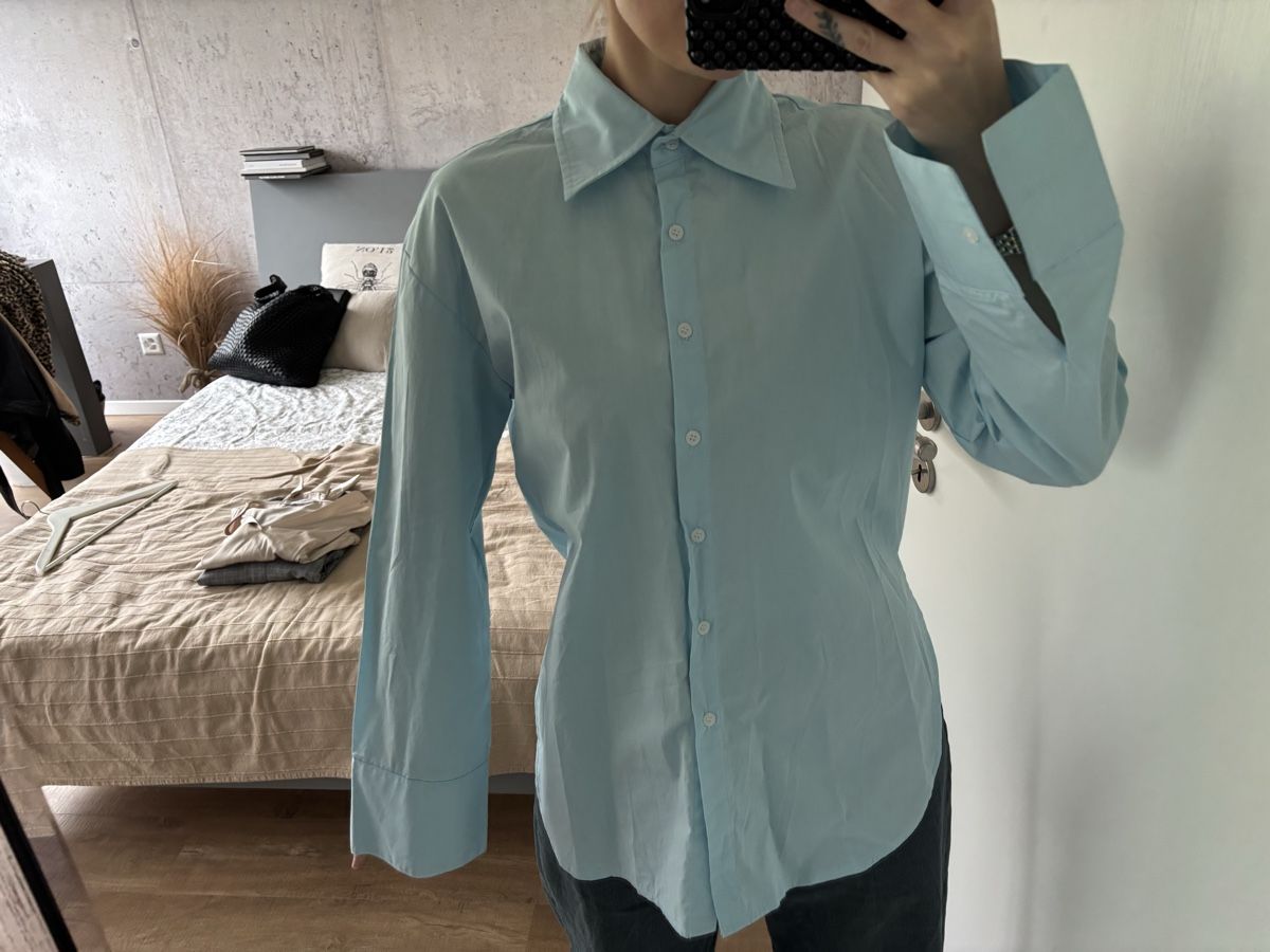 Zara Blusen: Chemise bleu ciel – Gebraucht aus Zürich von mps_9cp7 4