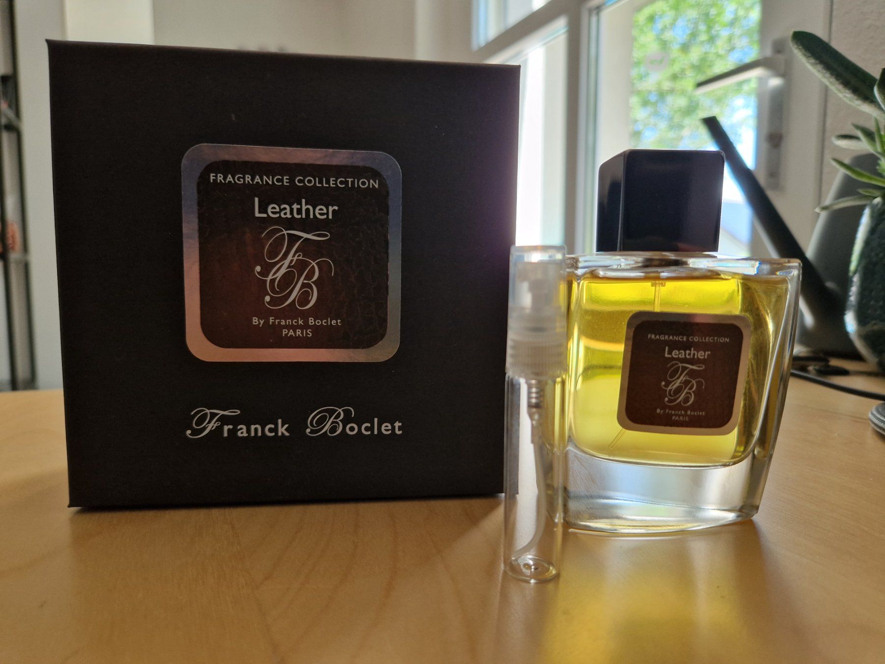 Profumi & Eau de Toilette: Franck Boclet Leather 5ml Abfüllung – Nuovo (secondo la descrizione) da Winterthur venduto da Marcello66